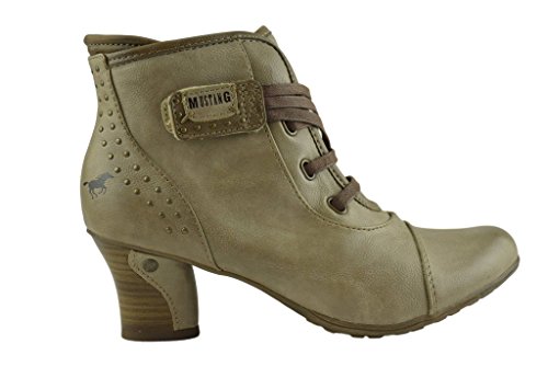 Mustang - Botas de Material Sintético para mujer marrón canela, color marrón, talla Hombres 40 EU Mujeres EU 41