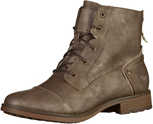 Mustang - Botas militares Mujer , color marrón, talla 37 EU