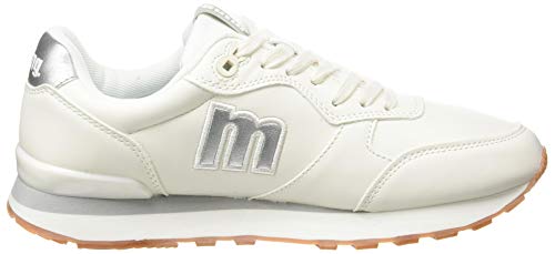 Mustang JOGGO, Zapatillas Deportivas Mujer, Blanco, 36 EU