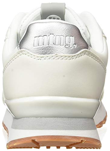 Mustang JOGGO, Zapatillas Deportivas Mujer, Blanco, 36 EU