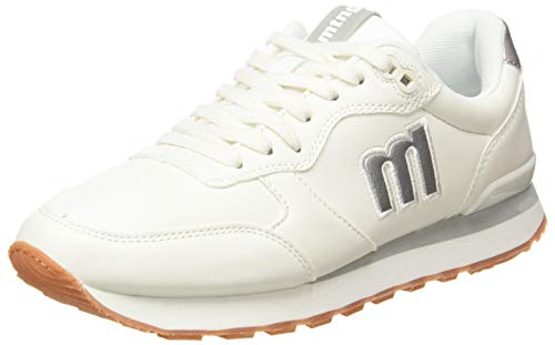Mustang JOGGO, Zapatillas Deportivas Mujer, Blanco, 36 EU