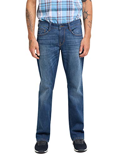 mustang Oregon Boot Vaqueros Corte de Bota, Azul (Mittelblau 582), W36/L34 (Talla del Fabricante: 36/34) para Hombre