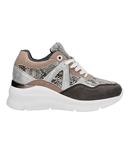 Mustang Rossi, Zapatillas Deportivas Mujer, PU Gris Oscuro, 40 EU