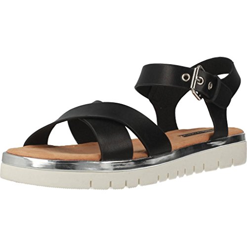 Mustang Sandalia Negro 57595,40