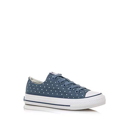 Mustang TEMI, Zapatillas Deportivas Mujer, Jeans Azul, 37 EU