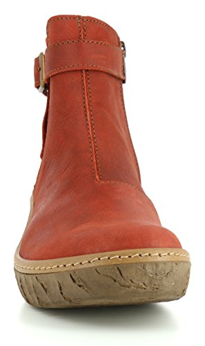 N5133 Pleasant Caldera/Myth Yggdrasil Rojo Mujer 39 Botines Elastico