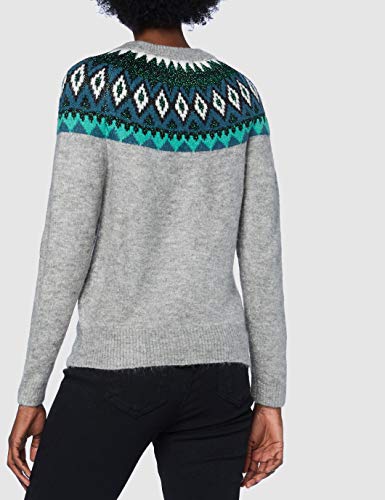 Naf Naf MDUSTIN Suter Pulver, Gris Claro 462, XS para Mujer