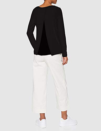 Naf Naf Odetto Ml Camiseta, Noir 625, L para Mujer