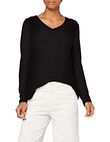 Naf Naf Odetto Ml Camiseta, Noir 625, L para Mujer