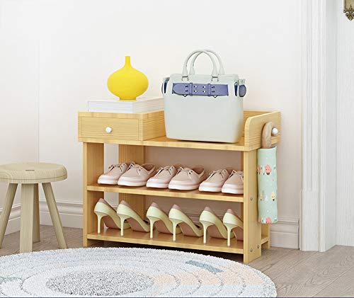 NAFE ZapateroEstante para Zapatos, Soporte de Estante de Almacenamiento de Zapatos Ajustable de múltiples Capas-3