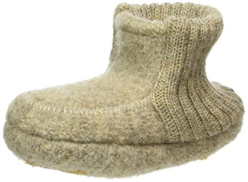 Nanga Hänsel & Gretl, Zapatillas de Estar por casa Unisex bebé, Beige (Natur / 83), 17 EU