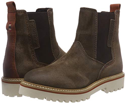 Napapijri Hilda, Botas Plisadas Mujer, Braun Nutria N109, 39 EU