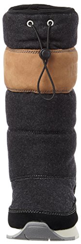 Napapijri Rabina, Botas para Nieve Mujer, Negro, 36 EU