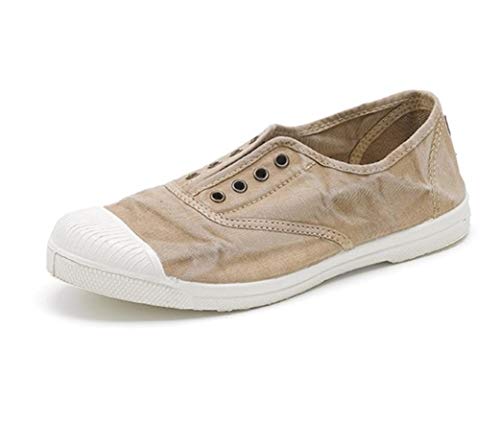Natural World Eco - 102E - Natural World Mujer - Zapatillas Mujer - Calzado Mujer - 100% EcoFriendly - Hecho en España (36, Marrón)
