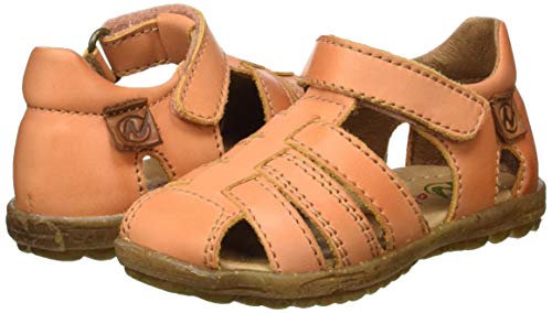 Naturino See, Sandalias de Gladiador para Niños, Arancione Salmone 0m06, 25 EU