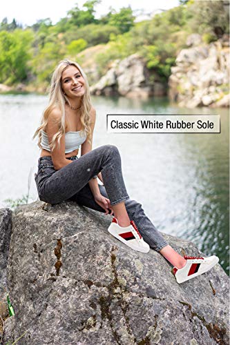 Nautica Zapatos casuales para mujer de moda – Steam (cordones / sin cordones), rojo (rojo (Red Tape)), 41 EU