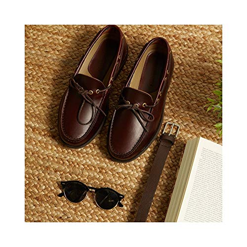 Nauticos de Piel con Lazo marrón - Benavente C208 EU 40