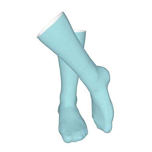 NCH UWDF Lindo pingüino antártico bailarín Elegante Fondo Azul Vintage Calcetines térmicos para Botas Altas, Calcetines de compresión