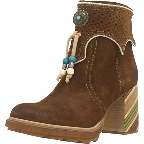 Nemonic Botas Mujer 2134 para Mujer Marrón 39 EU