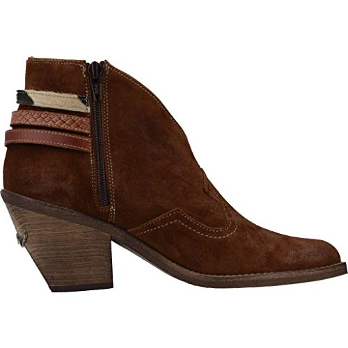 Nemonic Botas Mujer 2156N para Mujer Marrón 40 EU