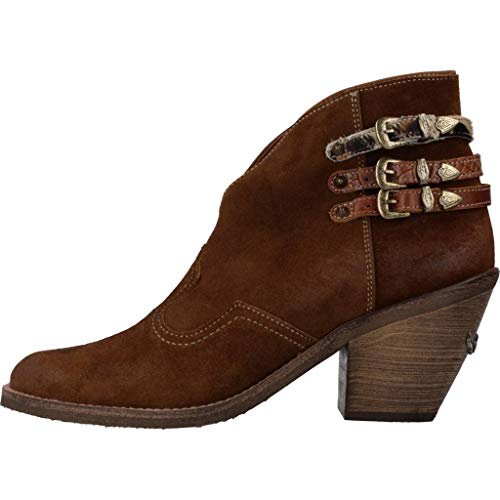 Nemonic Botas Mujer 2156N para Mujer Marrón 40 EU