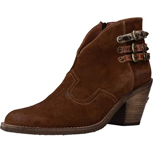 Nemonic Botas Mujer 2156N para Mujer Marrón 40 EU
