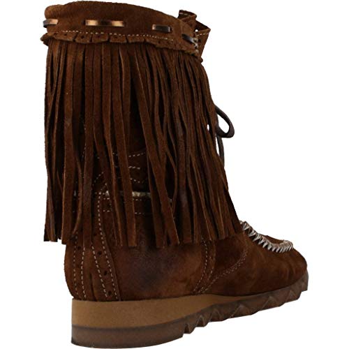 Nemonic Botas Mujer 2164N para Mujer Marrón 39 EU
