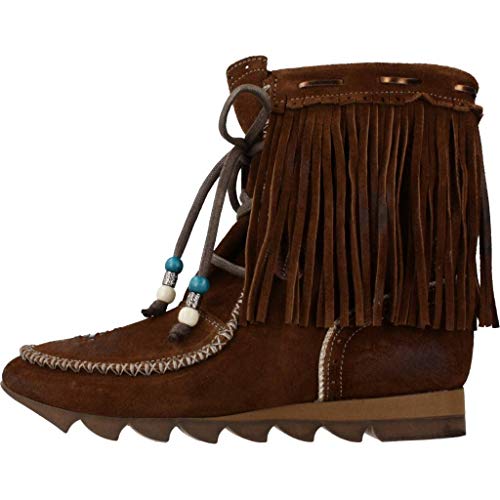 Nemonic Botas Mujer 2164N para Mujer Marrón 39 EU