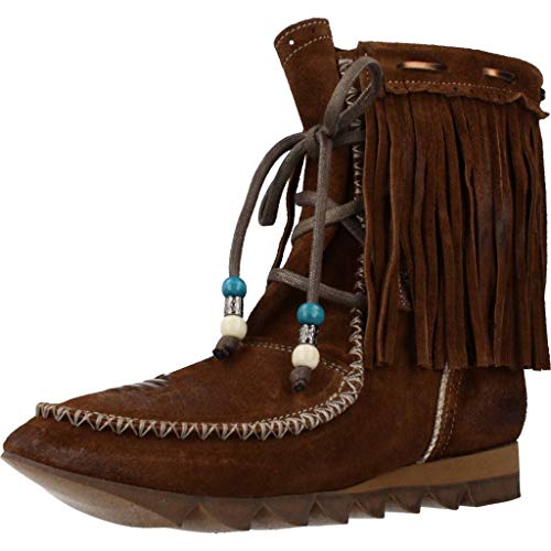 Nemonic Botas Mujer 2164N para Mujer Marrón 39 EU