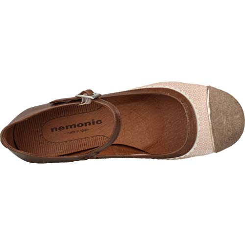 Nemonic Zapatos Tacon 2054N para Mujer Marrón 39 EU