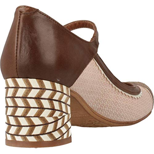 Nemonic Zapatos Tacon 2054N para Mujer Marrón 39 EU