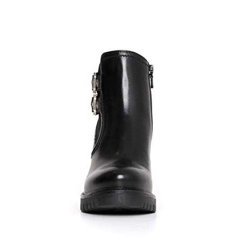 Nero Giardini A719915D, Botas Cortas al Tobillo Mujer, Negro Guante Negro, 38 EU