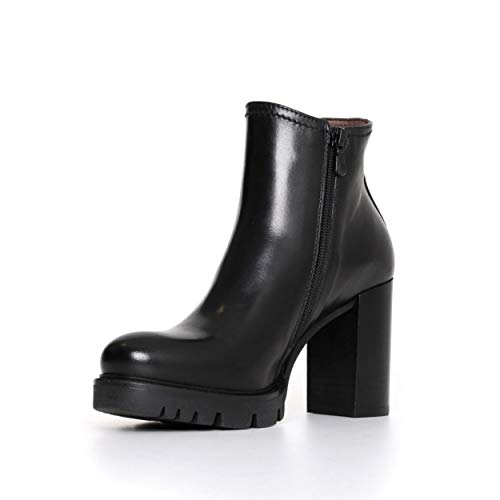 Nero Giardini A719915D, Botas Cortas al Tobillo Mujer, Negro Guante Negro, 38 EU