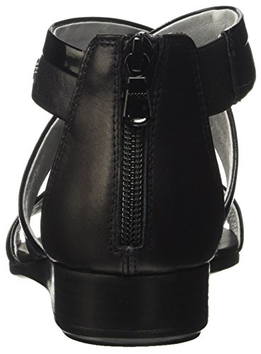 Nero Giardini P717601D, Sandalia con talón Mujer, Nero 100, 36 EU