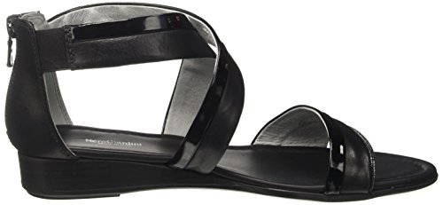 Nero Giardini P717601D, Sandalia con talón Mujer, Nero 100, 36 EU