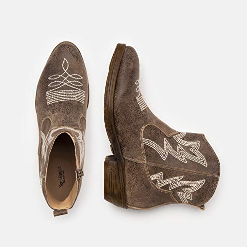NeroGiardini A908770D Botines Mujer De Piel - Cuero 37 EU