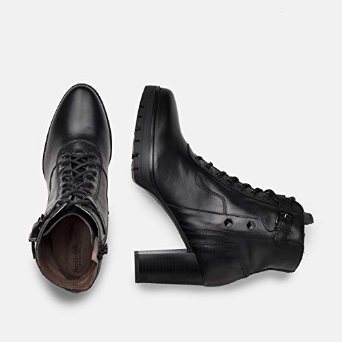 NeroGiardini A909673D Botines Mujer De Piel - Negro 38 EU