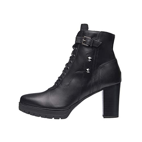 NeroGiardini A909673D Botines Mujer De Piel - Negro 38 EU