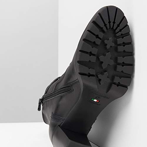NeroGiardini A909673D Botines Mujer De Piel - Negro 38 EU