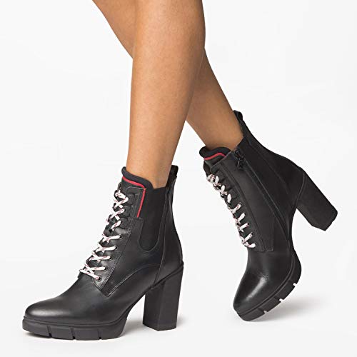 NeroGiardini A909881D Botines Mujer De Piel - Negro 37 EU