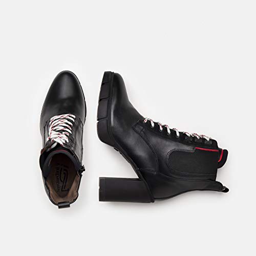 NeroGiardini A909881D Botines Mujer De Piel - Negro 37 EU