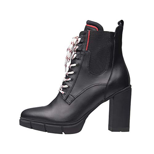 NeroGiardini A909881D Botines Mujer De Piel - Negro 37 EU