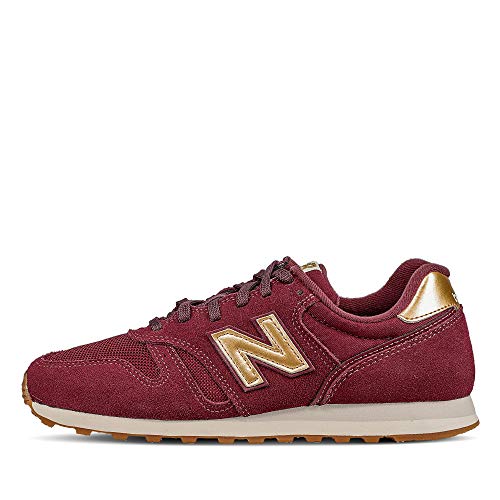 New Balance 373 WL373FA2 Medium, Zapatillas Mujer, Red (Classic Burgundy FA2), 39 EU