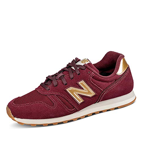 New Balance 373 WL373FA2 Medium, Zapatillas Mujer, Red (Classic Burgundy FA2), 39 EU