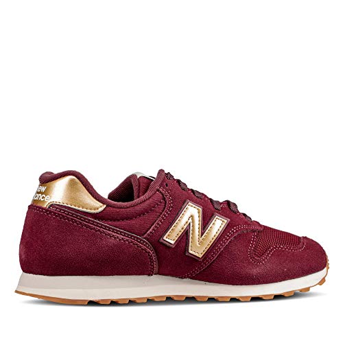 New Balance 373 WL373FA2 Medium, Zapatillas Mujer, Red (Classic Burgundy FA2), 39 EU