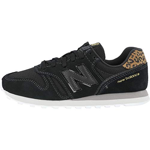 New Balance 373 WL373JB2 Medium, Zapatillas Mujer, Black (Black JB2), 37 EU