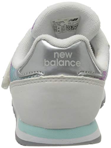 New Balance 373v2 n, Zapatillas Niñas, Blanco (White/Purple Gw), 35 EU