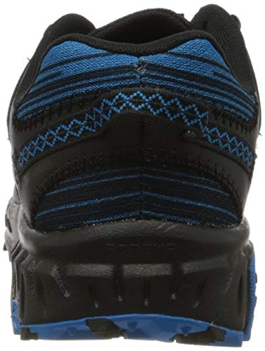 New Balance 410V6, Zapatillas de Trail Running Hombre, Negro (Black/Blue), 45.5 EU