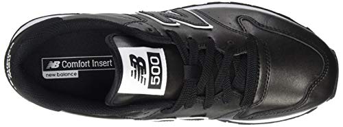 New Balance 500', Zapatillas para Mujer, Negro, 41.5 EU