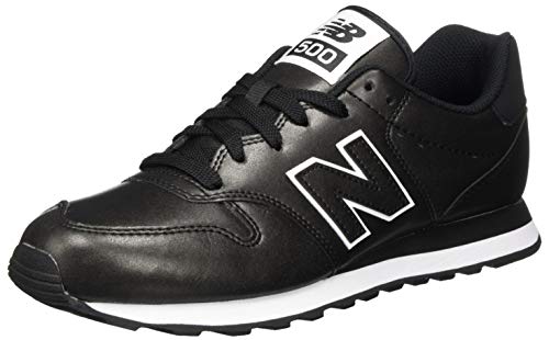 New Balance 500', Zapatillas para Mujer, Negro, 41.5 EU